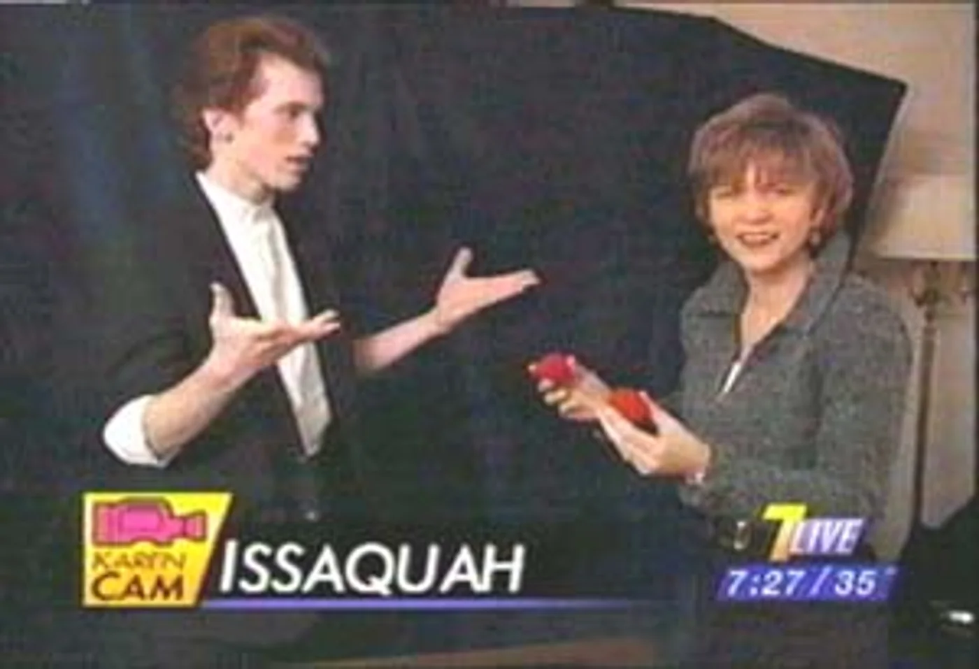 Live television magic performance