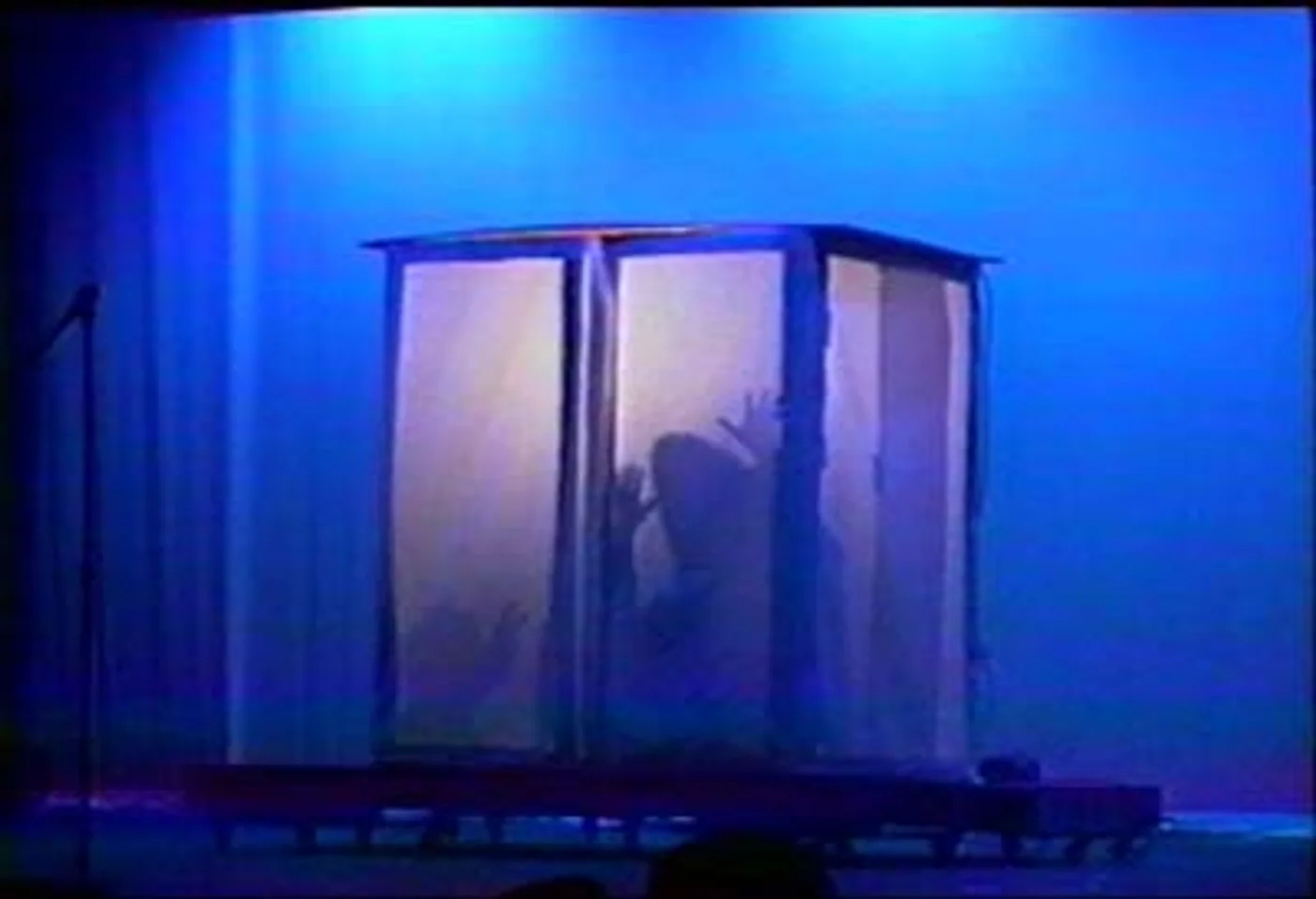 Shadows beginning to materialize inside the box