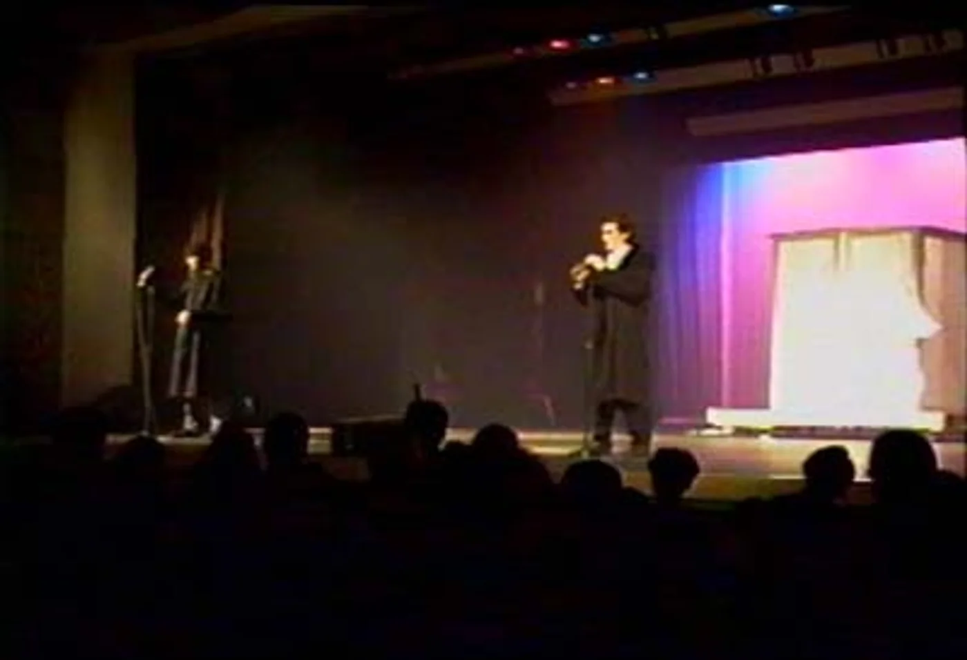 The illusionists revealed from the light